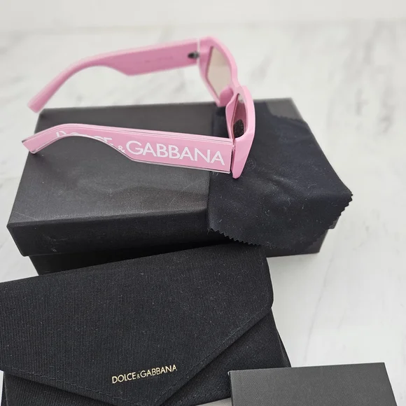Dolce & Gabbana Vibrant Pink Sunglasses - Picture 3 of 6